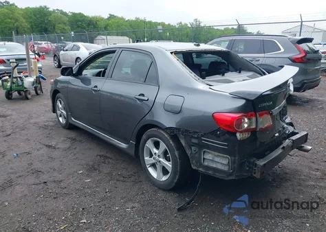 2011 Toyota Corolla S from USA, damaged, VIN 2T1BU4EE3BC695141